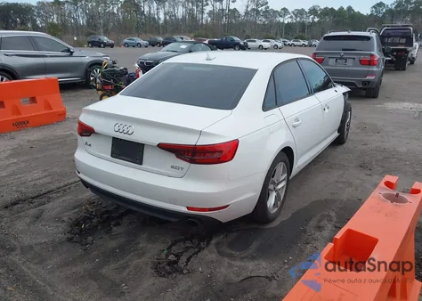 2017 Audi A4 2.0T Ultra Premium from USA, damaged, VIN WAUGMAF47HN029851